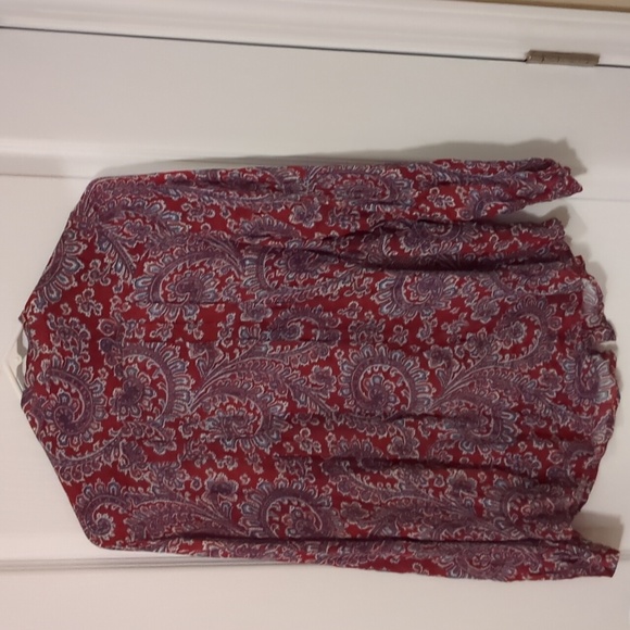 Lucky Brand  Button Down Blouse - Picture 5 of 6